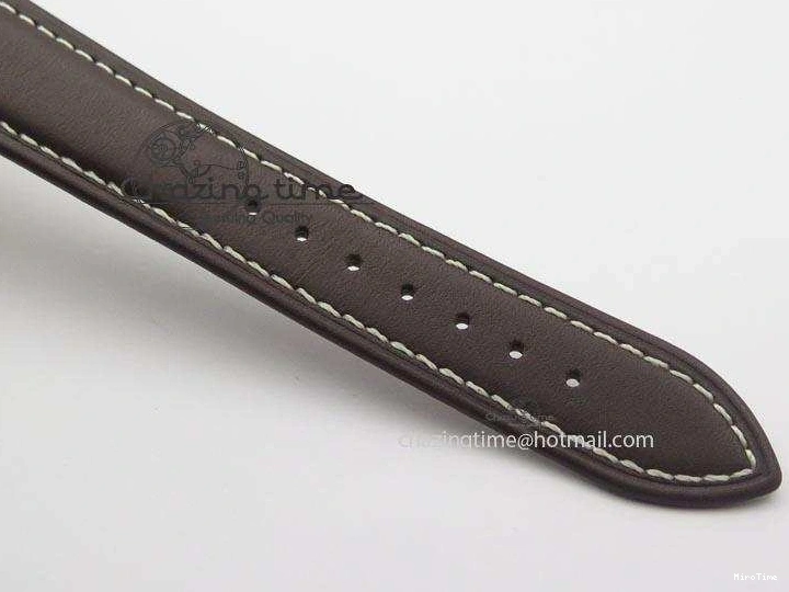 MiroTime 0328 Cellini Date YG White Numeral Dial On Brown Leather Strap A Affordable 3883